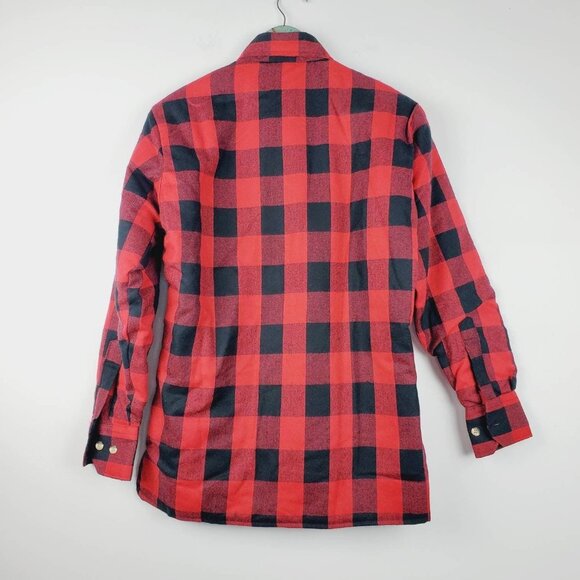 Vintage 1960's Sears Buffalo Plaid Hunting Jacket Sz S Beautiful Condition - Picture 2 of 9